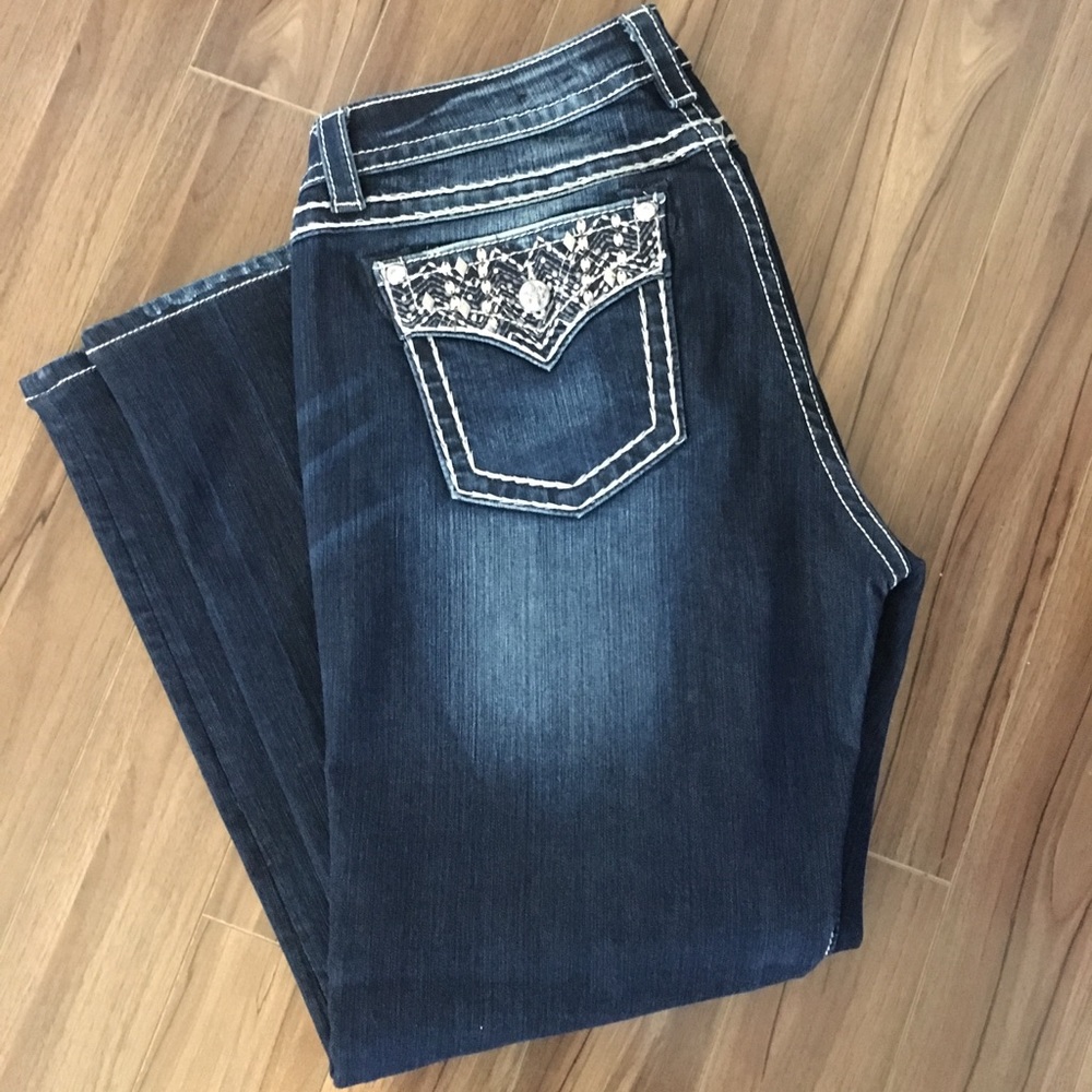 Miss Me Jeans Dark Wash